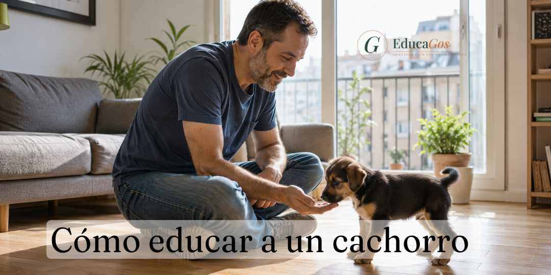 Cómo educar a un cachorro, guía práctica para las primeras semanas