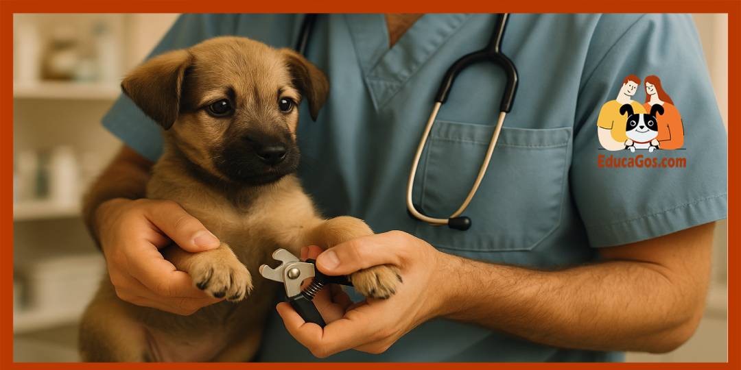 Errores comunes al cortar las uñas a un perro