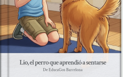 Lio el perro que aprendió a sentarse