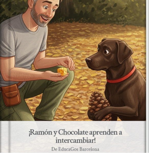 Ramón y Chocolate aprenden a intercambiar