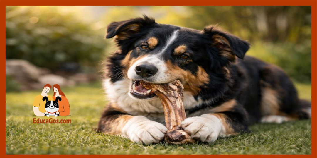 masticación natural para reducir ansiedad en perros Mitos sobre la alimentación natural en perros