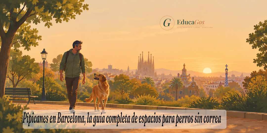 Pipicanes en Barcelona, la guía completa de espacios para perros sin correa