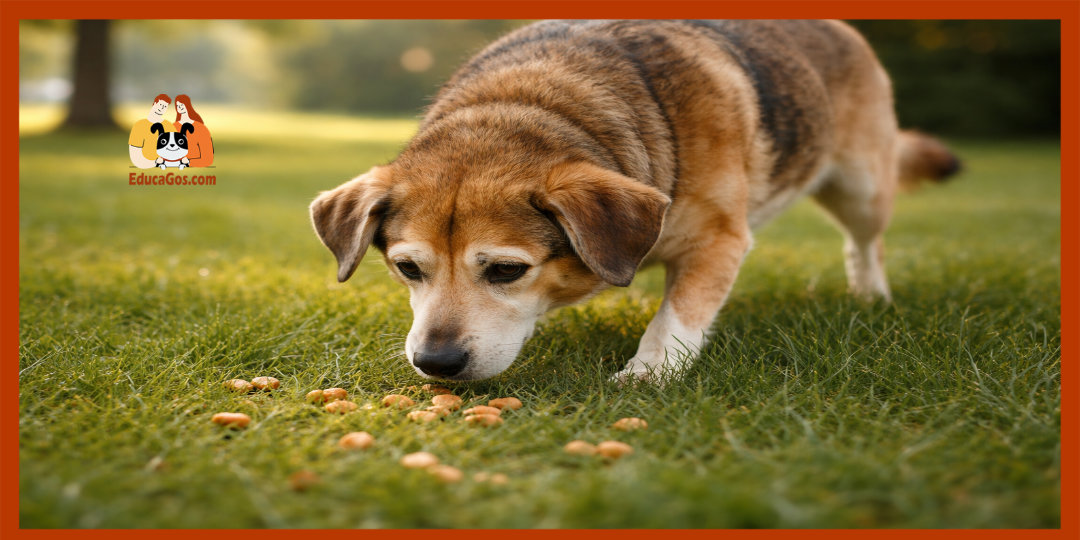 paseo enriquecido perro Cushing olfato