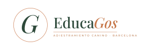 Logo de EducaGos, adiestramiento canino y modificación de conductas en Barcelona