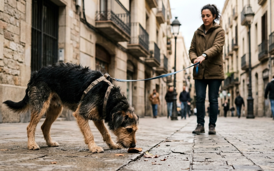 Mi perro se come todo por la calle ¿Qué puedo hacer?