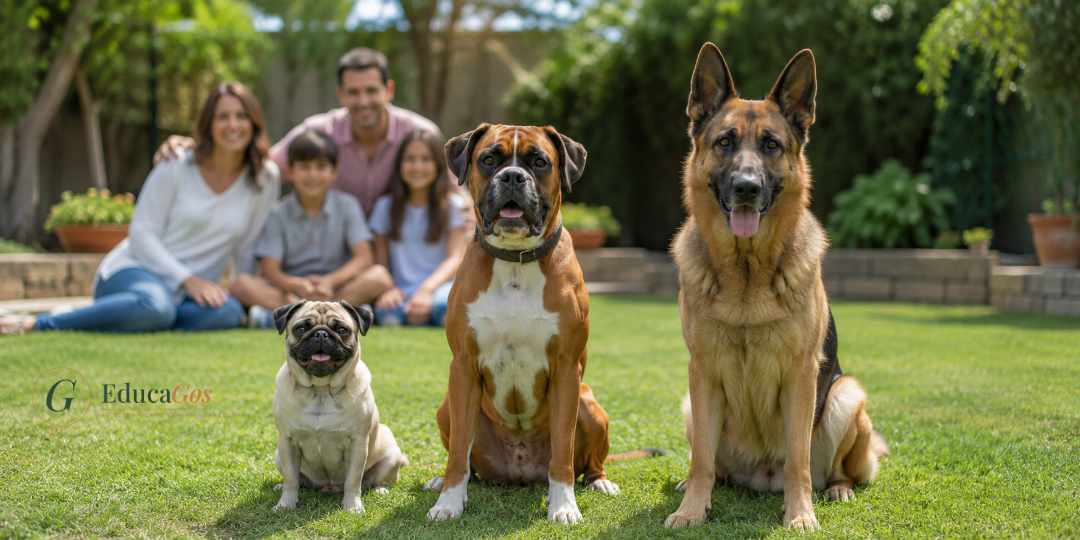 Comparativa de perros de distintos tamaños aptos para la convivencia con niños Comparativa de perros de distintos tamaños aptos para la convivencia con niños